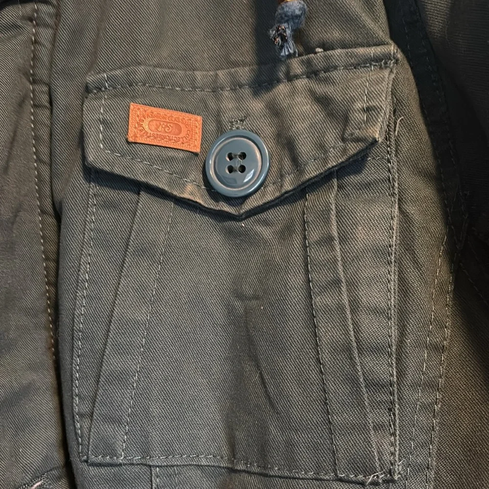 Danjieshi Petite Denim Winter Coat